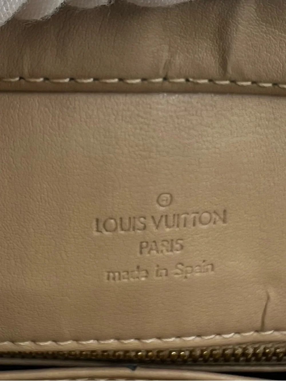 Louis Vuitton Vernis Houston Monogram Tote with COA